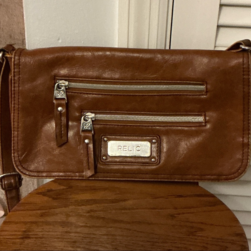 Relic Tan Crossbody Bag - Picture 2 of 6